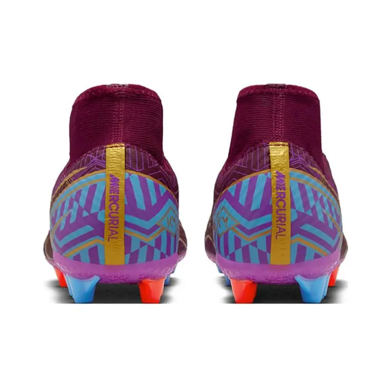 Nike Zoom Superfly 9 Elite KM FG 'Mbappé Dark Beetroot'-4