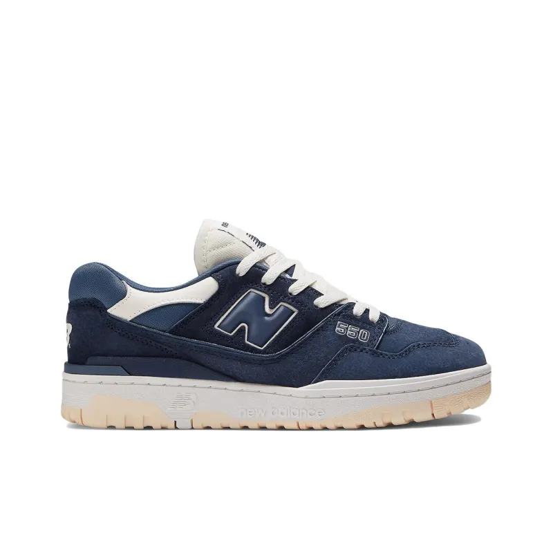 New Balance 550 Natural Indigo Suede-1