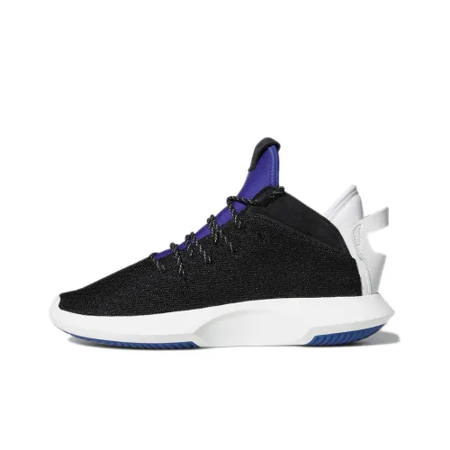Adidas Originals Crazy 1 Adv PK Durable Breathable Low-Top Vintage Basketball Shoes Men's Black Purple