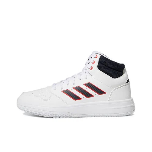 Adidas Gametaker Vintage Basketball Shoes Men High-Top White