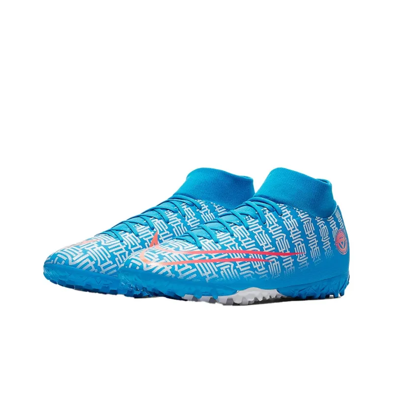 Nike Mercurial Superfly 7 CR7 Tf Turf 'Blue Pink'-2