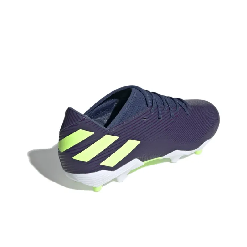 adidas Nemeziz Messi 19.3 Firm Ground Cleats 'Tech Indigo/Signal Green'-2