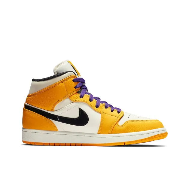 Jordan 1 Mid Se Lakers-1