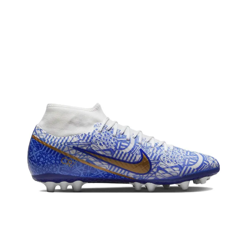 Nike Mercurial Superfly 9 Academy CR7 AG 'Blue White'-1