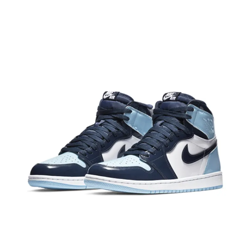 Jordan 1 Retro High Unc Patent Women's-2