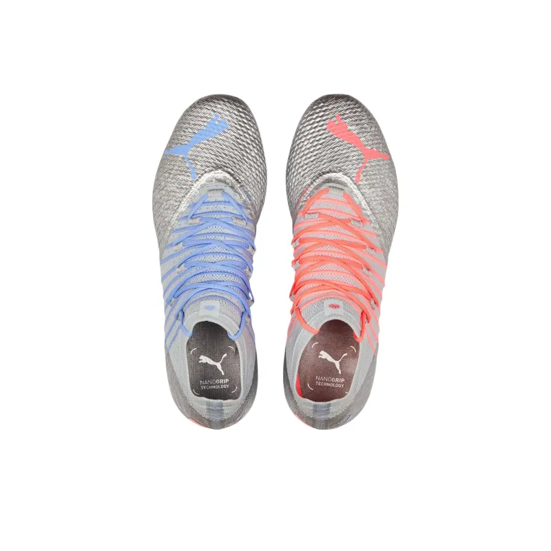 PUMA Future 1.4 Dreamer FG/AG 'Silver Blue Red'-3
