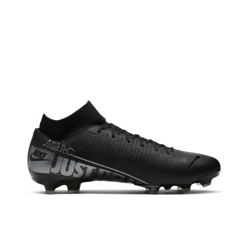 Nike Mercurial Superfly 7 Academy FG/MG 'Black Grey'-1