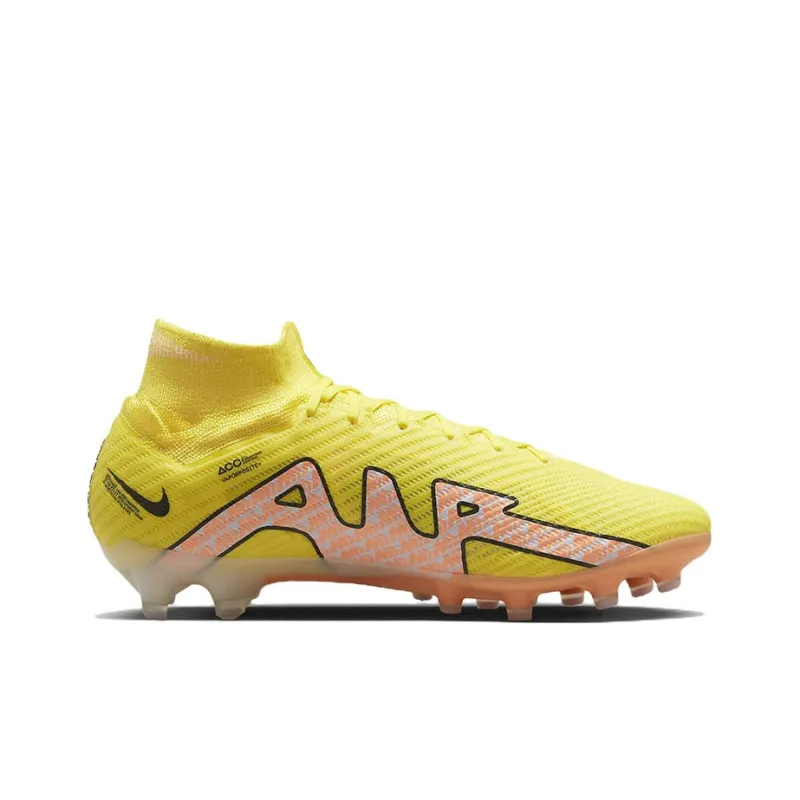 Nike Zoom Mercurial Superfly 9 Elite AG Pro Yellow Strike Sunset Glow-1