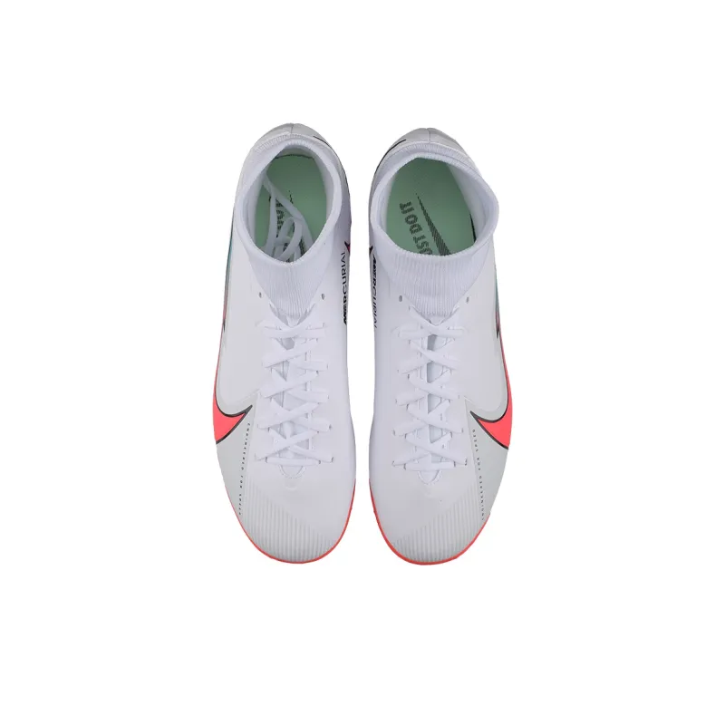 Nike Mercurial Superfly 7 Academy Tf White Crimson Jade-3