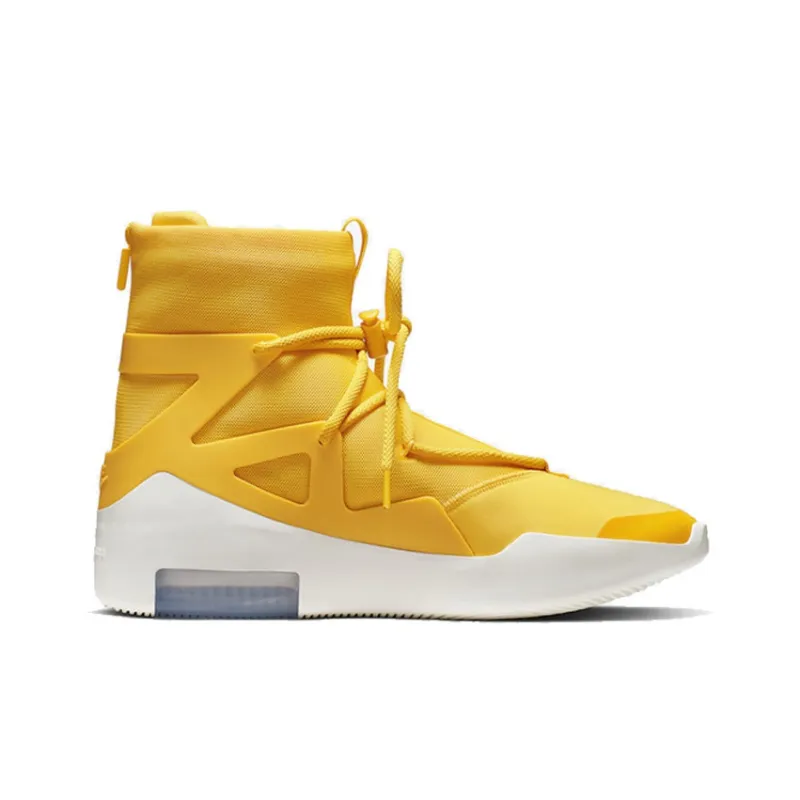 Nike Air Fear Of God 1 Yellow-1