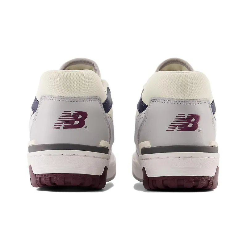 New Balance 550 'White/Indigo/Burgundy' Sneakers-3