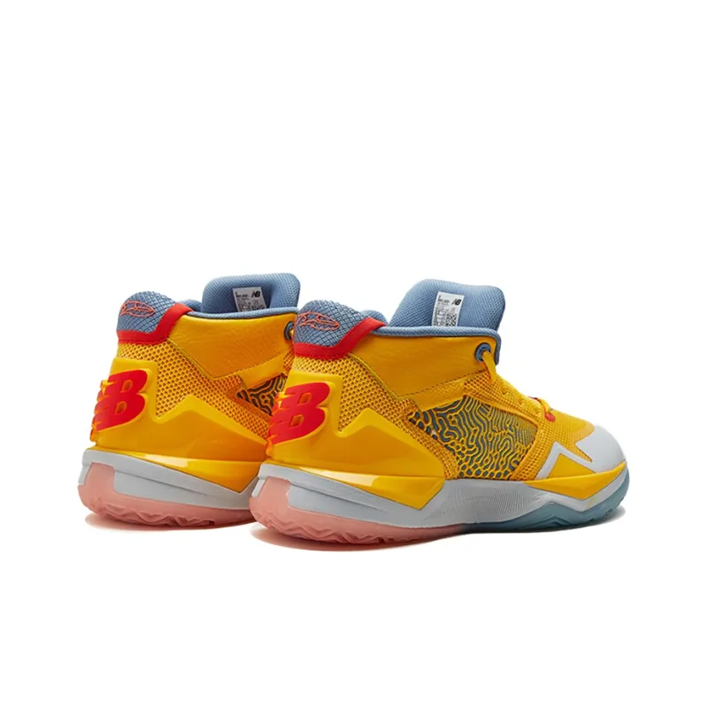 New Balance Kawhi Team Gold Dark Peacock Blue-3