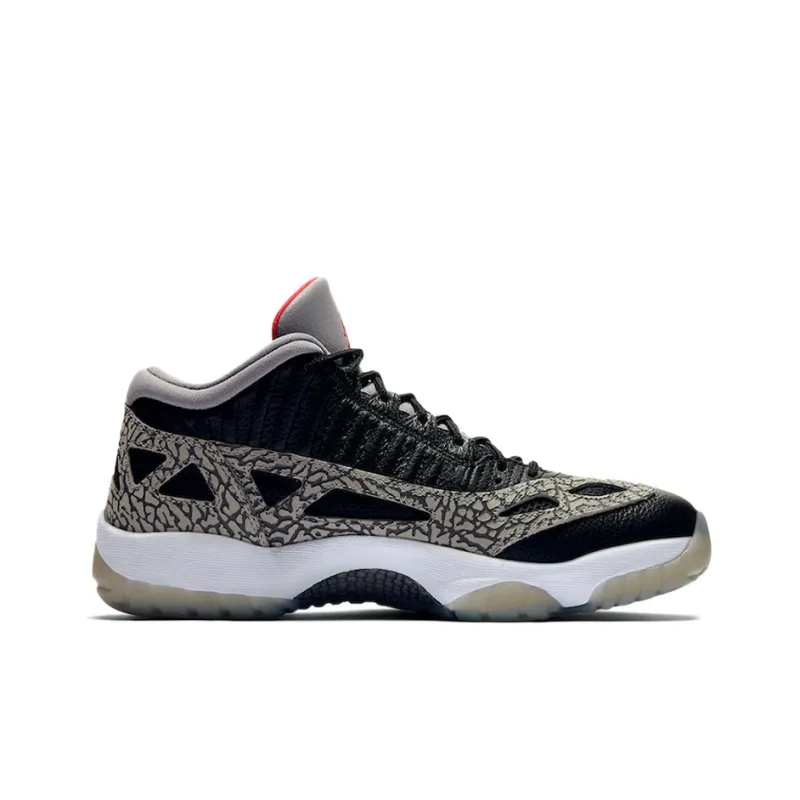 Jordan 11 Retro Low Ie Black Cement-1