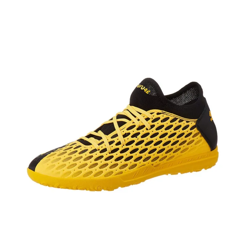 PUMA Future 5.4 Tt Soccer Cleats Black/Yellow-2