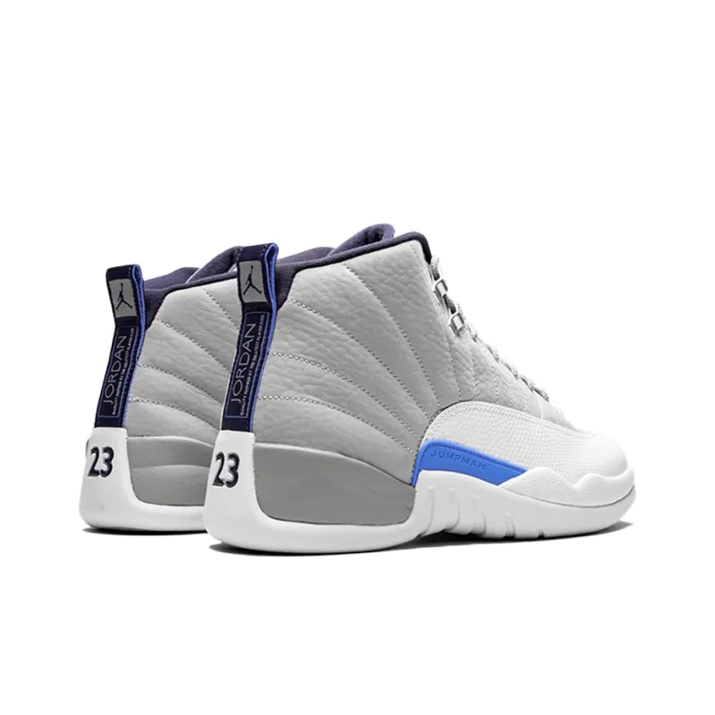 Jordan 12 Retro Grey University Blue-3