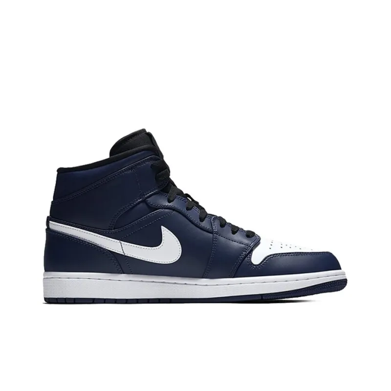 Jordan 1 Mid Obsidian-1