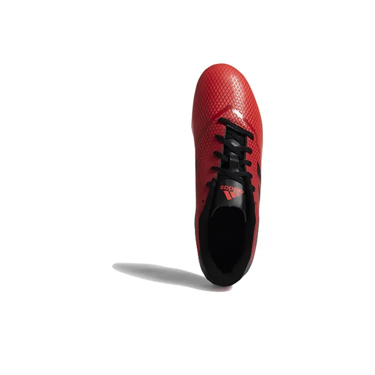 Adidas Artilheira 4 Artilheira 4 Campo Anti-Slip And Wear-Resistant Lightweight Soccer Shoes Red Black-4