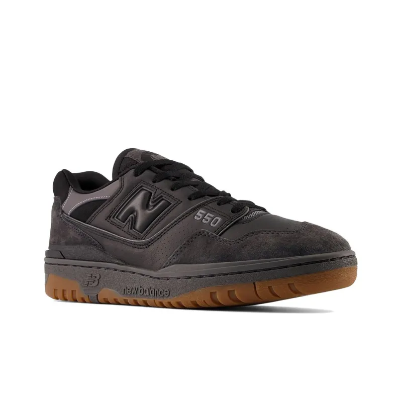 New Balance 550 Black Gum White-2