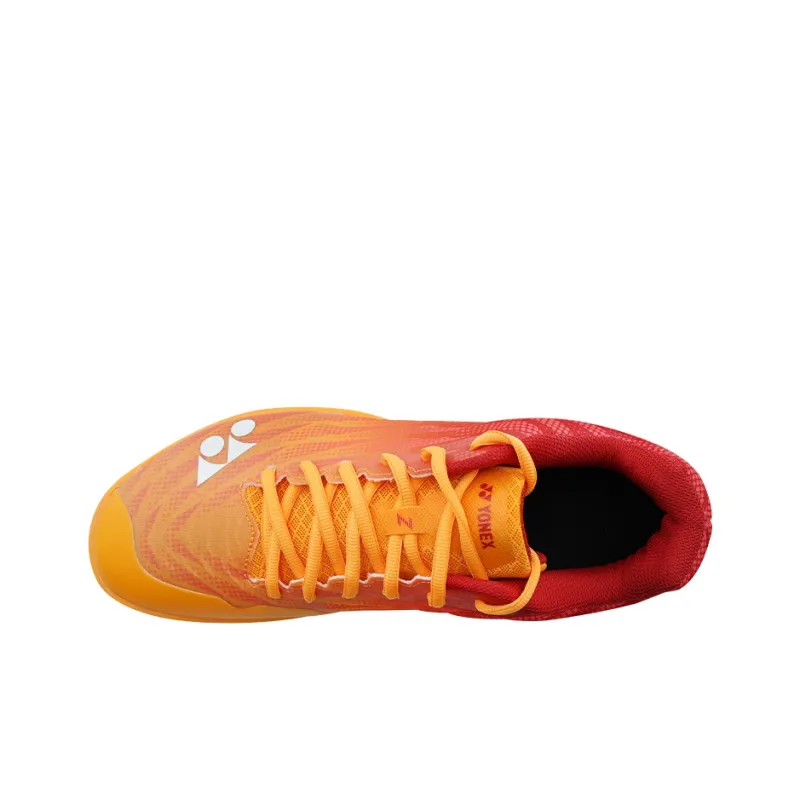 YONEX POWER CUSHION AERUS Low Top Badminton Shoes Men's Orange Red-2