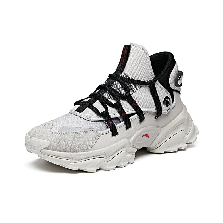 Anta Cushioning Anti-Slip And Wear-Resistant Mid-Top Training Shoes Men's-1
