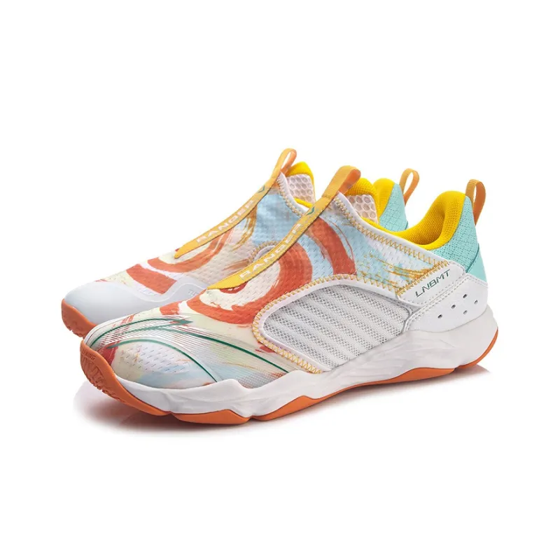 LINING Chameleon 5 LITE Training Shoes Unisex Low Top White/Blue/Orange-2