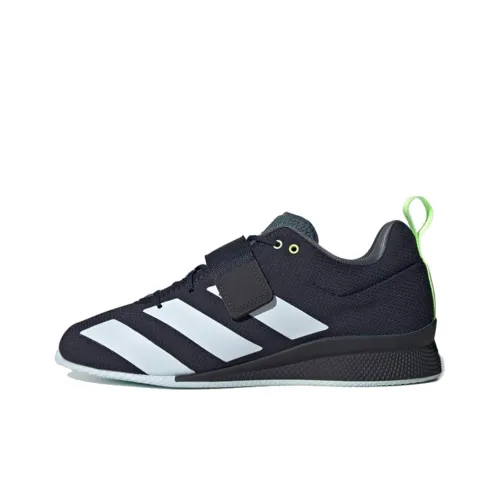 Adidas Adipower Training Shoes Unisex Low-Top Dark Blue/White