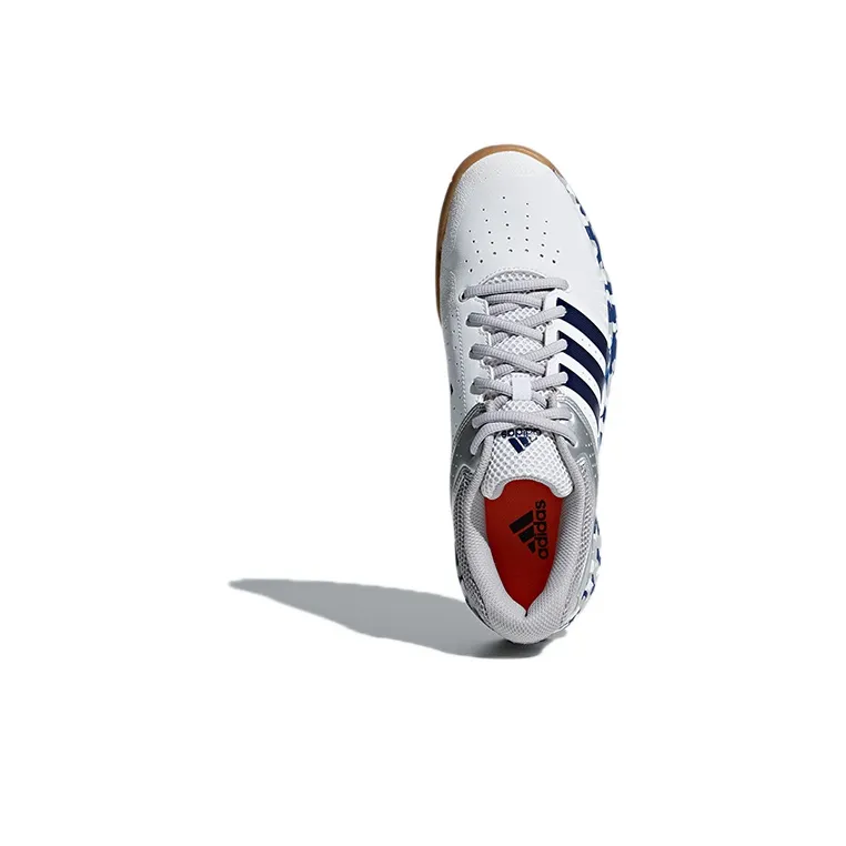 Adidas Quick Force 3.1 Badminton Shoes Men Low-Top White/Gray/Blue-4