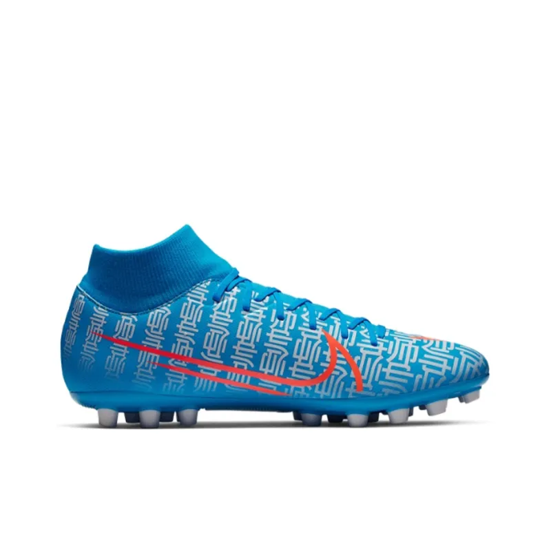 Nike Mercurial Superfly 7 Academy CR7 AG Artificial Grass C 'Blue White'-1