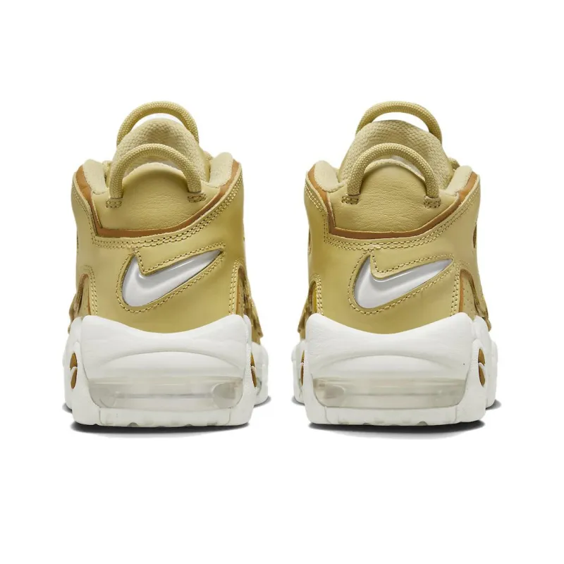Nike Air More Uptempo Buff Gold Women's-4