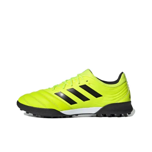 Adidas Copa 19.3 Soccer Shoes Men Low-Top Neon Yellow