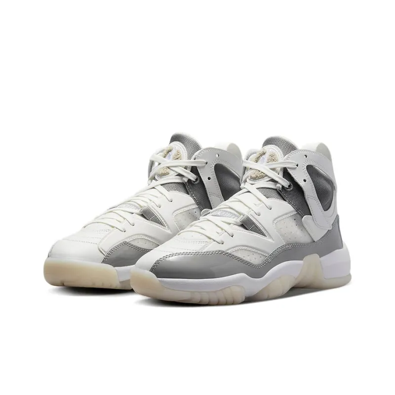 Jordan Jumpman Two Trey Medium Grey White Women's-2