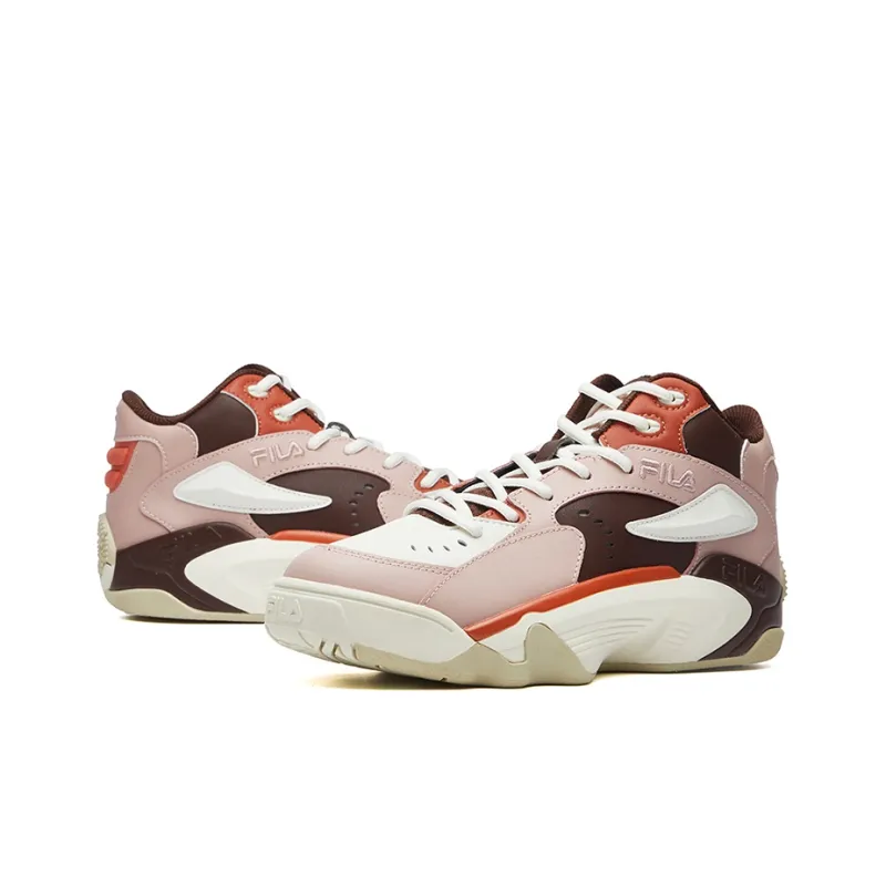 FILA Janball Mid Pink/Brown Women's-2