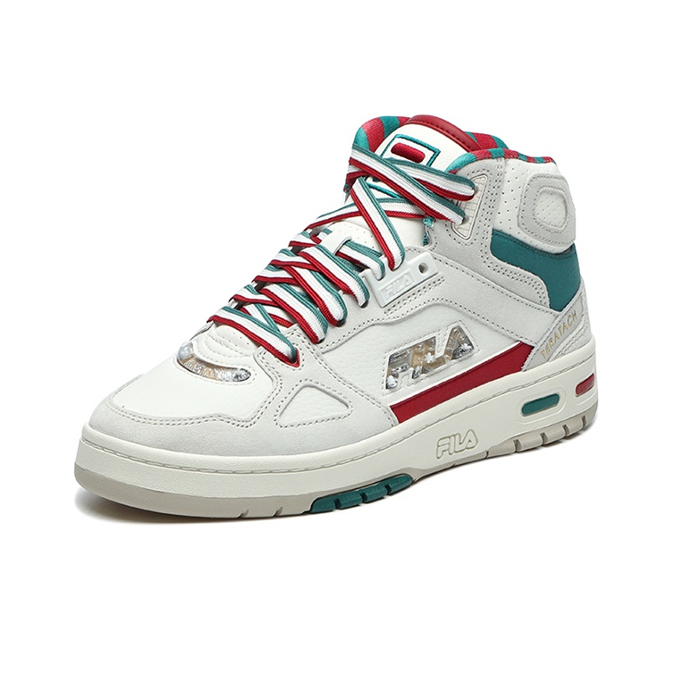 Fila X FILA FUSION Teratach Vintage Basketball Shoes Women s Mid Top White Green