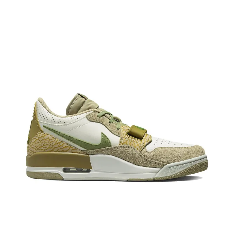Jordan Legacy 312 Low Golden Moss Alligator-1