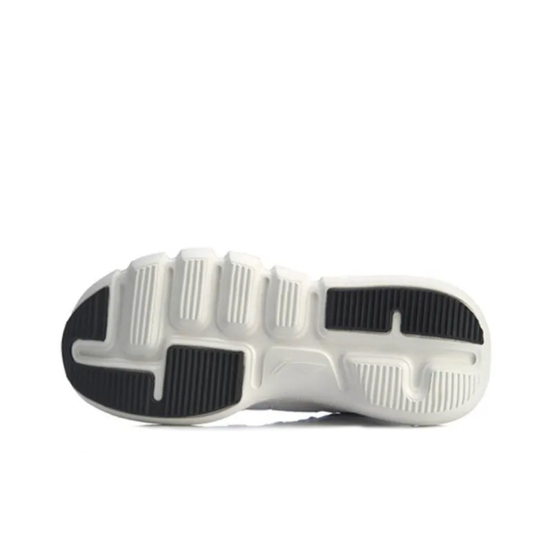 LiNing Essence 2.3 Discovery Low Top Vintage Basketball Shoes Men's Black White-4