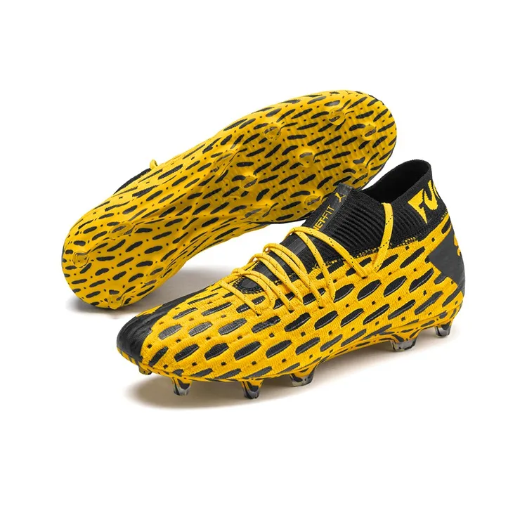 PUMA Future 5.1 Netfit Fg Ag Ultra Yellow Black-2