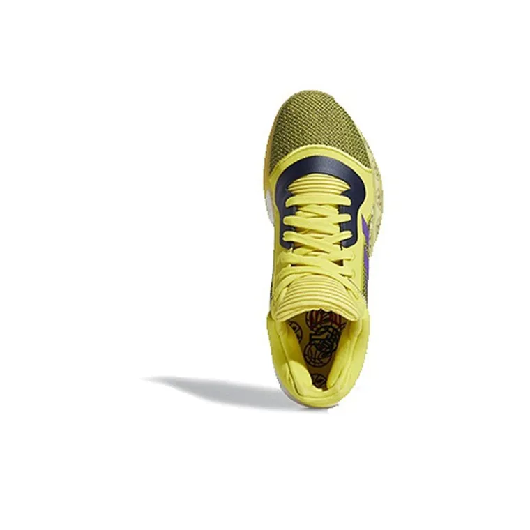 Adidas Marquee Boost Low Yellow Purple Black-2
