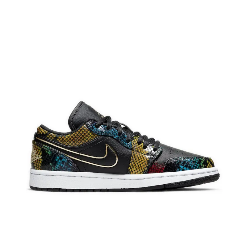 Jordan 1 Low Multicolor Snakeskin 2020 Women's-1