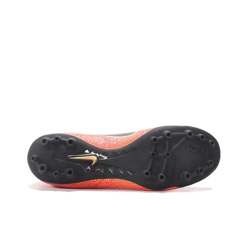 Nike Vapor 12 Academy CR7 AG R 'Red Gold Black'-3