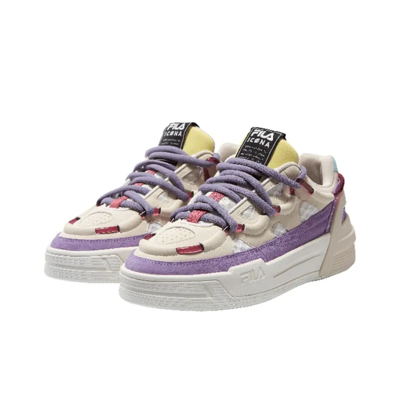 FILA Salto Low Top White/Purple Women's-1