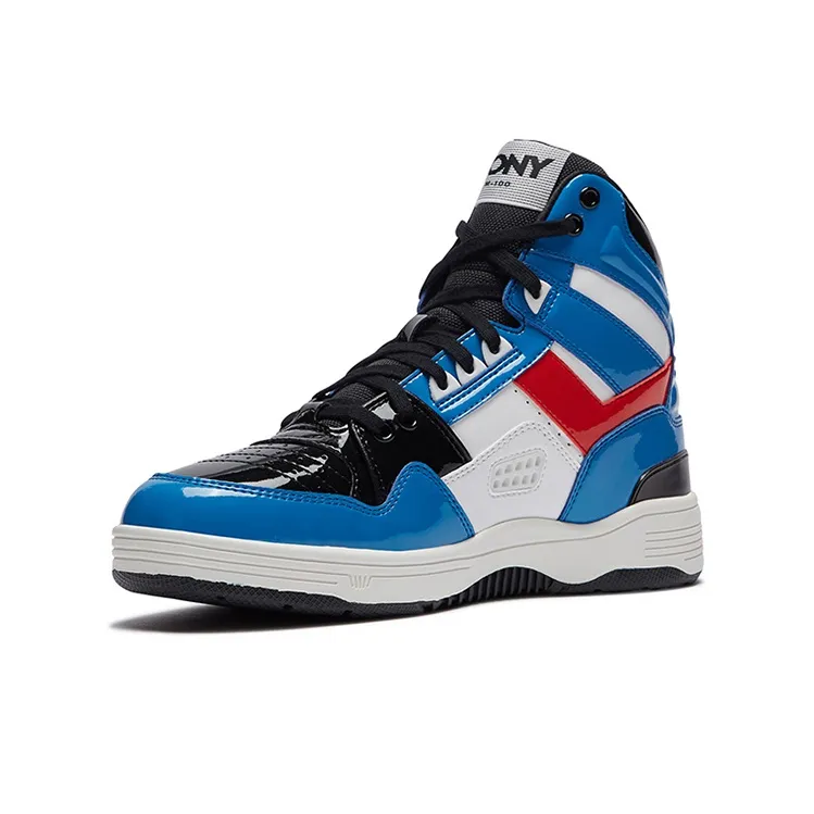 Pony M100 High Blue/White-1