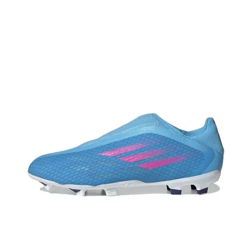 Adidas X Speedflow.3 Laceless FG Sky Rush