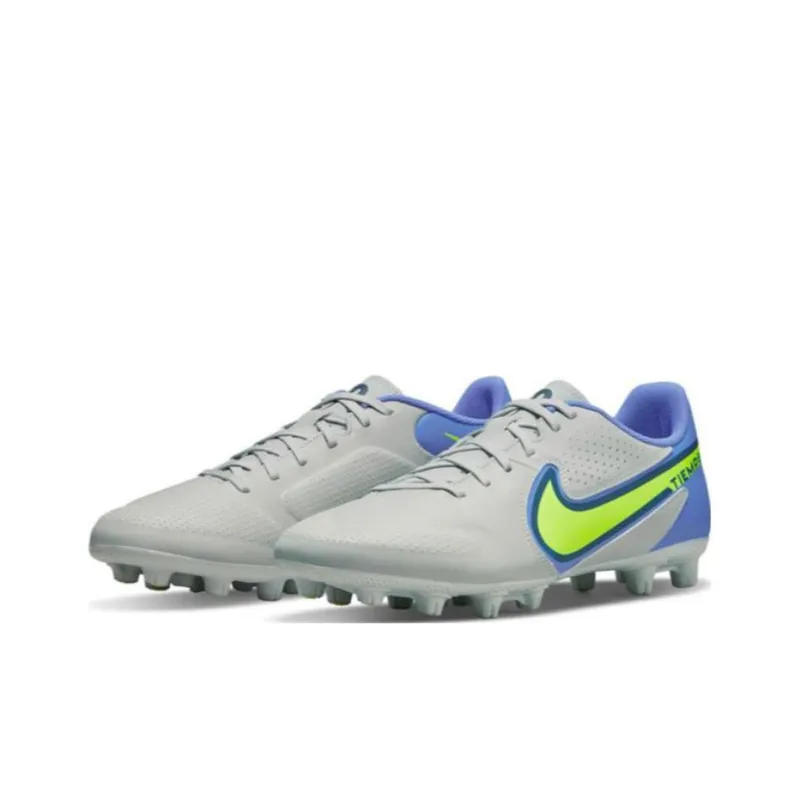 Nike Tiempo Legend 9 Academy HG Hard Ground Grey Soccer Spike 'Grey Green'-2