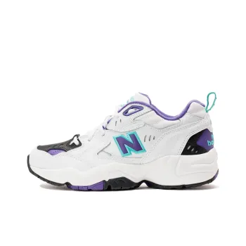 New Balance 608 White/Purple Women's