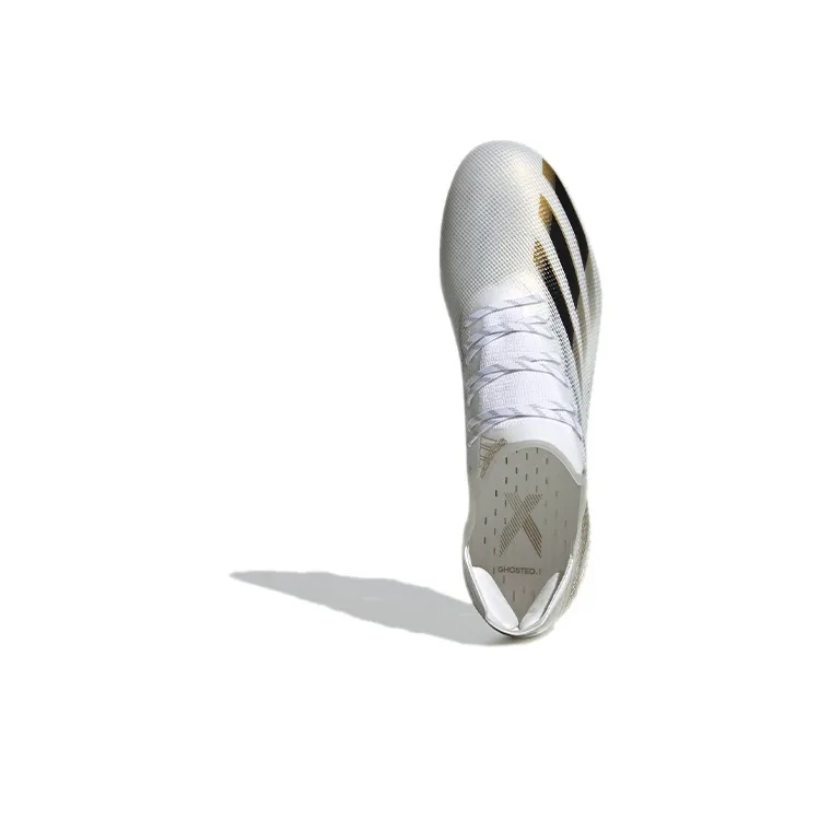 Adidas X Ghosted.1 Fg White Black Gold-4
