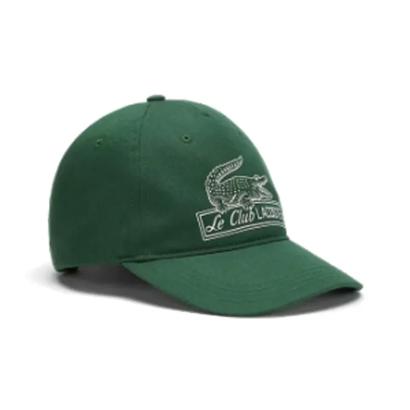 LACOSTE Embroidered Twill Cap-2