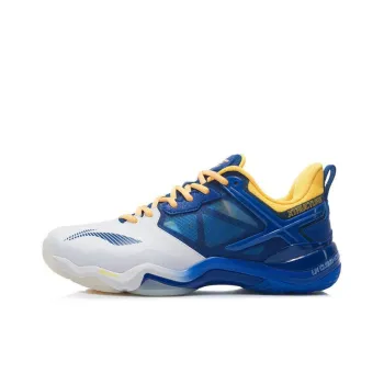 LiNing Sonic Boom OP Cushioning Anti Slip And Wear Resistant Support Low Top Badminton Shoes Blue