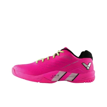 VICTOR Anti Slip Wear Resistant Low Top Badminton Shoes Unisex Aurora Red