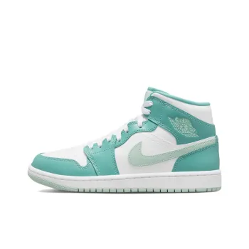 JORDAN 1 Mid Washed Teal Women's