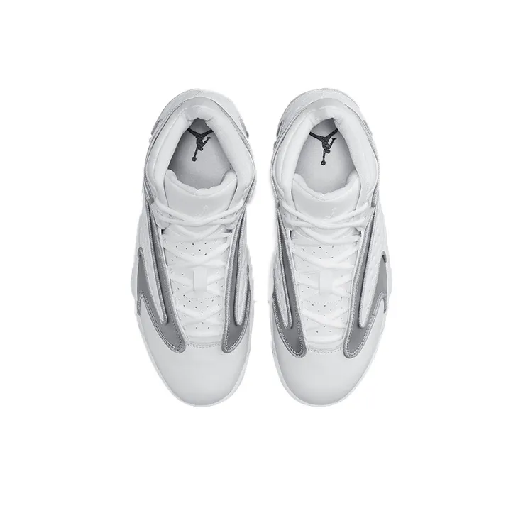 Jordan Og White Metallic Silver Women's-3